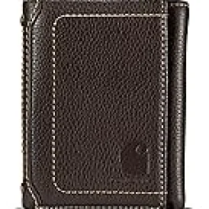 Carhartt Wallets<Pebble Leather Trifold Wallet Brown