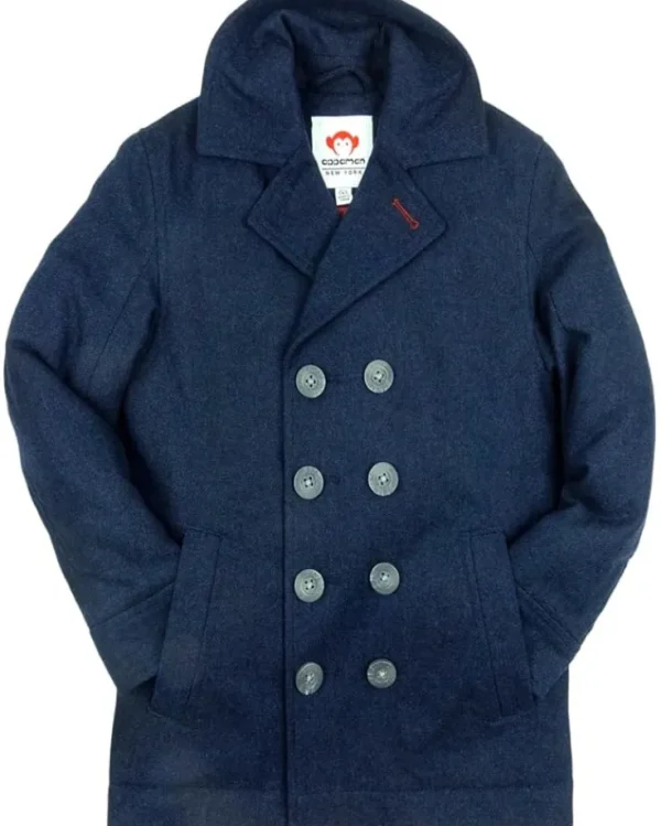 Appaman Kids Coats & Jackets<Pelham Peacoat (Toddler/Little Kid) Midnight Navy