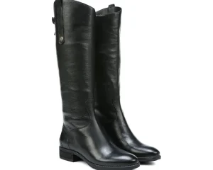 Sam Edelman Boots & Booties<Penny 2 Wide Calf Leather Riding Boot Black