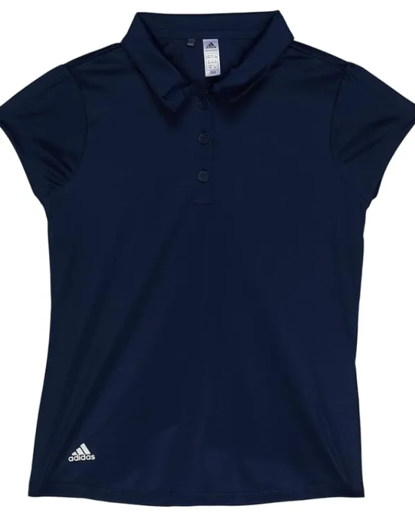 adidas Golf Kids Shirts & Tops<Performance Primegreen Polo Shirt (Little Kids/Big Kids) Collegiate Navy