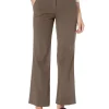 Calvin Klein Pants<Petite Classic Fit Lux Pant Heather Taupe