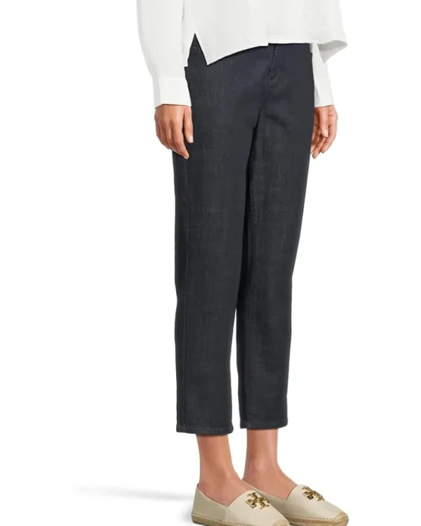 Eileen Fisher Pants<Petite High Waisted Slim Ankle Pants Deep Indigo