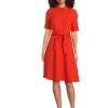 Lauren Ralph Lauren Plus Size<Petite Tie-Front Linen Shirtdress Explorer Sand