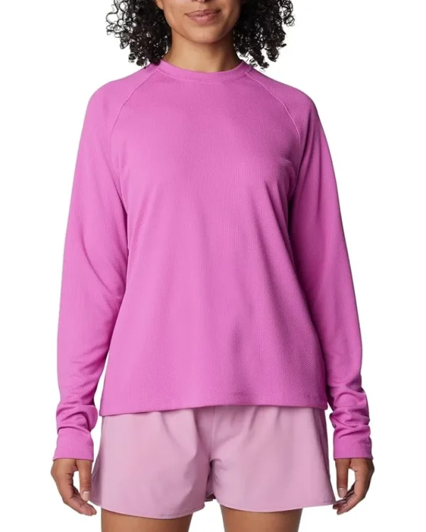 Columbia Shirts & Tops | Plus Size<PFG Solar Stream™ Long Sleeve Bright Lavender