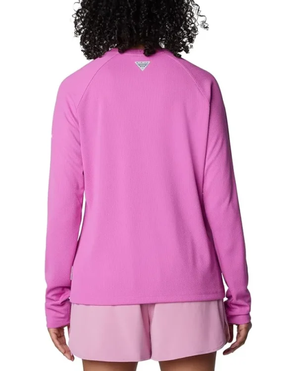 Columbia Shirts & Tops | Plus Size<PFG Solar Stream™ Long Sleeve Bright Lavender
