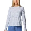 Columbia Plus Size | Activewear<PFG Uncharted™ Knit Long Sleeve Cirrus Grey Uncharted Waters