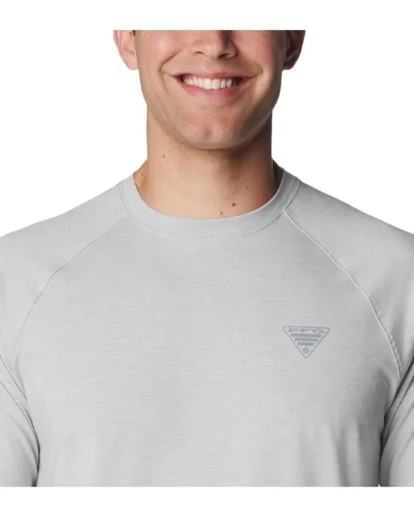 Columbia Activewear<PFG Uncharted™ Long Sleeve Bluebell Heather