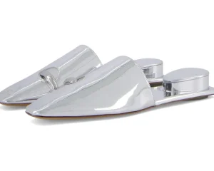 Tory Burch Mules | Flats<Pierced Mule Argento/Silver