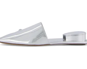 Tory Burch Mules | Flats<Pierced Mule Argento/Silver