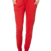 Skin Sleepwear<Pima Cotton ny Pants Lipstick Red