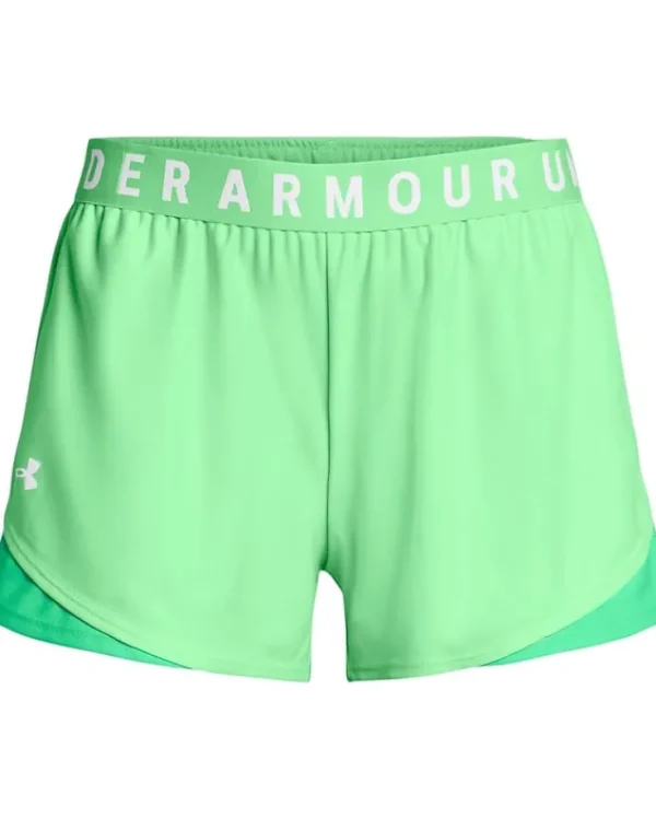 Under Armour Shorts<Play Up Shorts 3.0 Matrix Green/Vapor Green/White