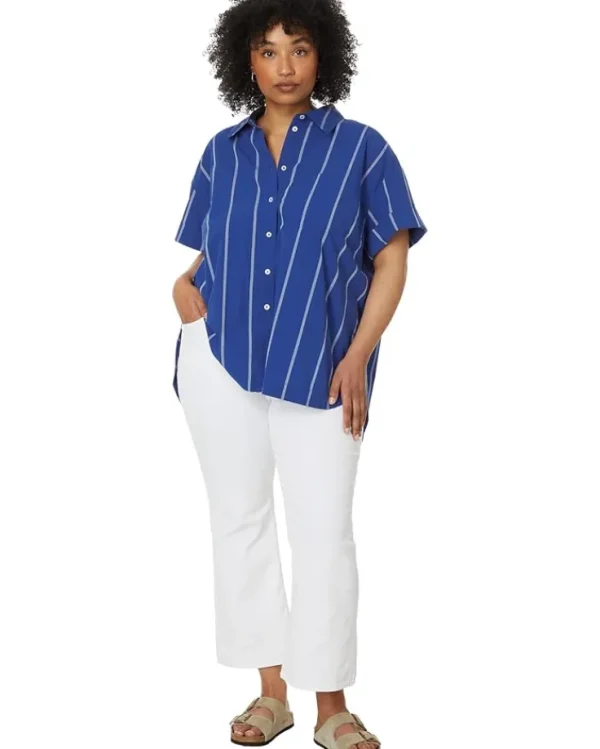 Madewell Plus Size<Plus Curvy Kick Out Crop Jeans in Pure White