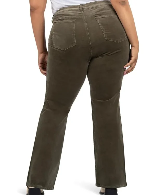 KUT from the Kloth Jeans & Denim | Plus Size<Plus Karen Baby Bootcut Corduroy Moss