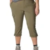 Columbia Plus Size | Pants<Plus Size Silver Ridge Utility™ Capris Black