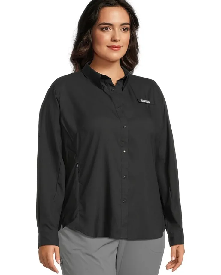 plus_size_tamiami_ii_ls_s_1.webp Columbia Plus Size<Plus Size Tamiami™ II L/S Shirt Atoll