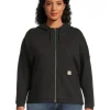 Carhartt Plus Size<Plus Size TENCEL™ Fiber Series Loose Fit Full-Zip Sweatshirt Barnwood