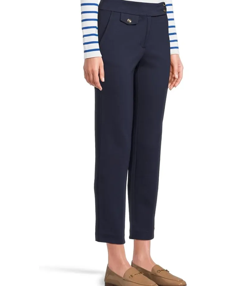 ponte_ankle_pants_1.webp Lauren Ralph Lauren Pants<Ponte Ankle Pants Refined Navy