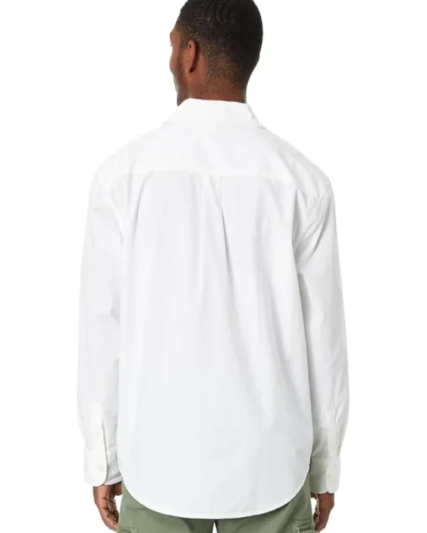 Madewell Shirts & Tops<Poplin Easy Long-Sleeve Shirt Soft White