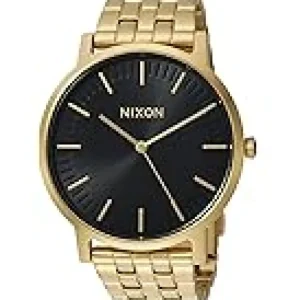 Nixon Watches<Porter All Gold/Black Sunray
