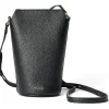 ECCO Bags<Pot Bag Black Pebbled Leather