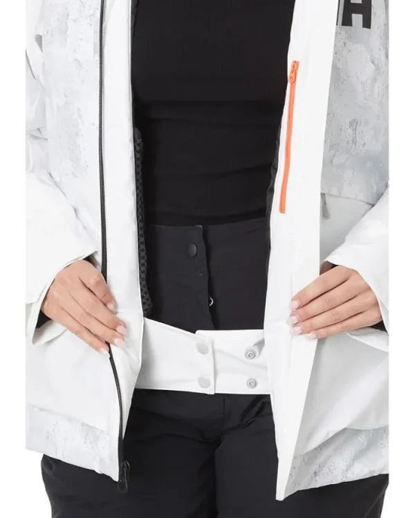 Helly Hansen Coats & Outerwear<Powchaser 2.0 Jacket Grey Fog Snow