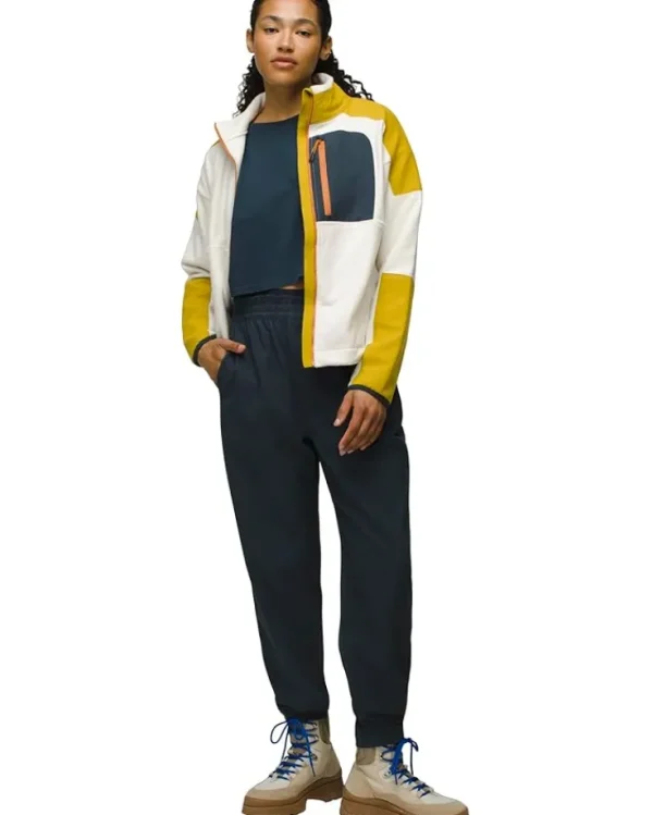 Prana Plus Size | Coats & Outerwear<Peak Fleece Jacket Canvas/Golden Leaf