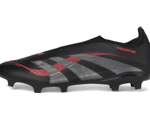 adidas Sneakers & Athletic<Predator League Laceless Firm Ground Soccer Cleats Black/Grey/Lucid Red