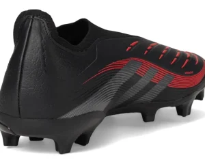 adidas Sneakers & Athletic<Predator League Laceless Firm Ground Soccer Cleats Black/Grey/Lucid Red