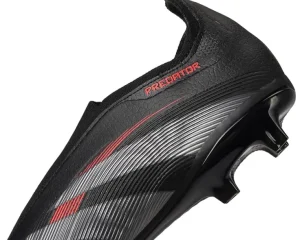 adidas Sneakers & Athletic<Predator League Laceless Firm Ground Soccer Cleats Black/Grey/Lucid Red