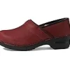 Sanita Clogs<Professional Oiled Nubuck Burgundy