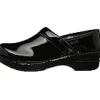 Sanita Clogs<Professional Patent Black Patent