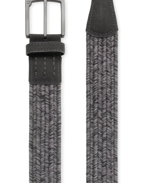 TravisMathew Belts<Pueblo 2.0 Belt Heather Grey Pinstripe