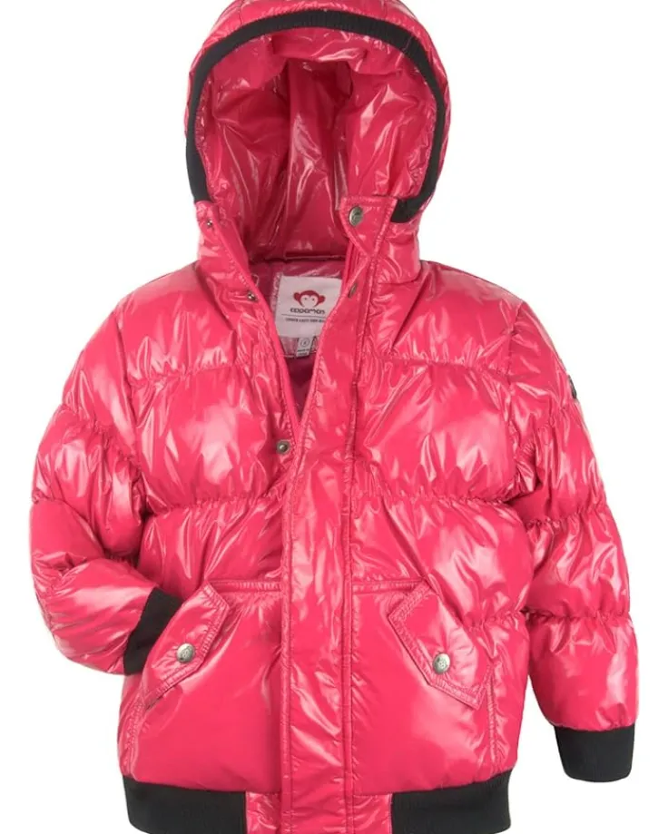 puffy_down_insulated_coat_0.webp Appaman Kids Coats & Jackets<Puffy Down Insulated Coat (Toddler/Little Kids/Big Kids) Deep Pink