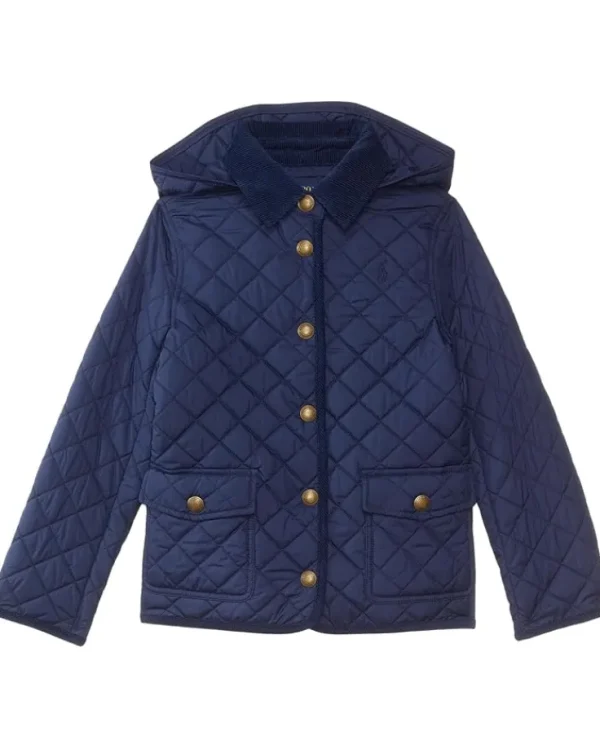 Polo Ralph Lauren Kids Coats & Jackets<Quilted Barn Jacket (Big Kid) Newport Navy