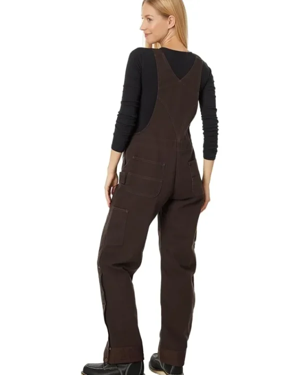 Carhartt Jumpsuits & Rompers<Quilt-Lined Washed Duck Bib Overalls Dark Brown