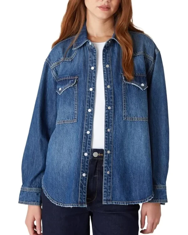 Blank NYC Coats & Outerwear<Rain Shower Blue