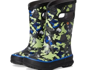 Bogs Kids Boots | Boots<Rainboot Camo Texture (Toddler/Little Kid/Big Kid) Black Multi