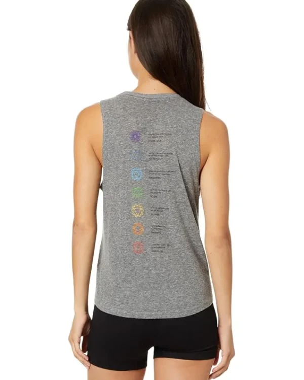 Spiritual Gangster Shirts & Tops<Rainbow Jade Tank Heather Grey