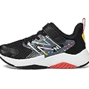 New Balance Kids Sneakers | Sneakers<Rave Run v2 Bungee Lace with Top Strap (Little Kid/Big Kid) Black/Blast Red