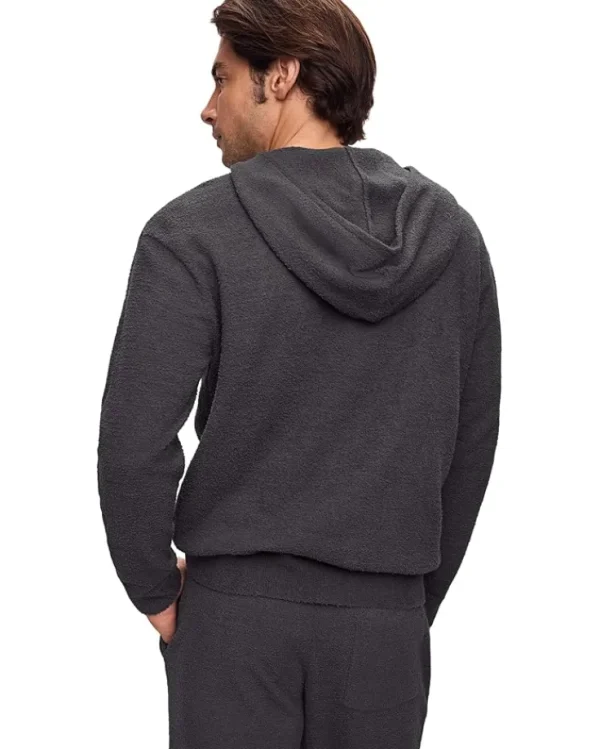 Eberjey Sleepwear<Recycled Boucle Hoodie Graphite