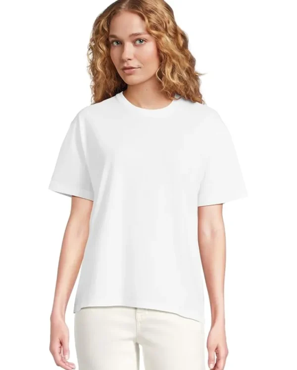 Madewell Shirts & Tops<Refined Easy Tee. Eyelet White