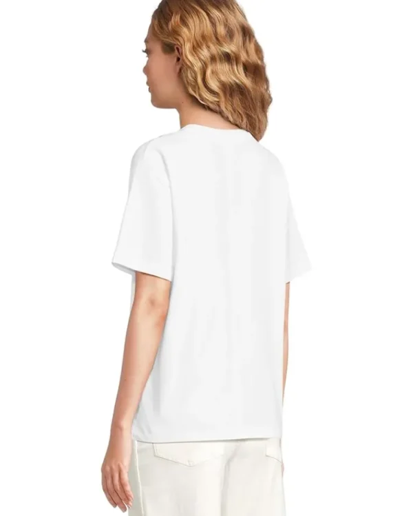 Madewell Shirts & Tops<Refined Easy Tee. Eyelet White