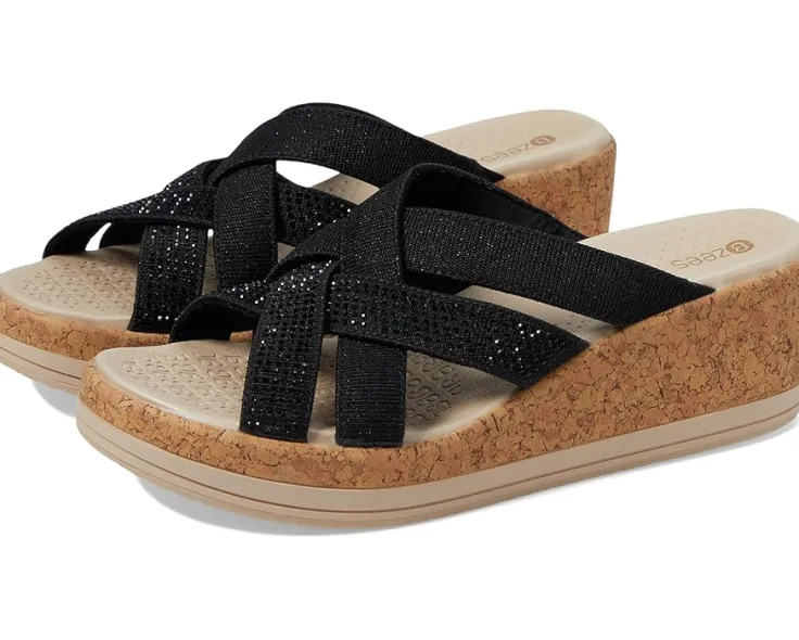 reign_wedge_sandals_0.webp Bzees Comfort<Reign Wedge Sandals Black