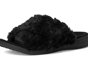 VIONIC Slippers<Relax Ii Slides Black Fabric