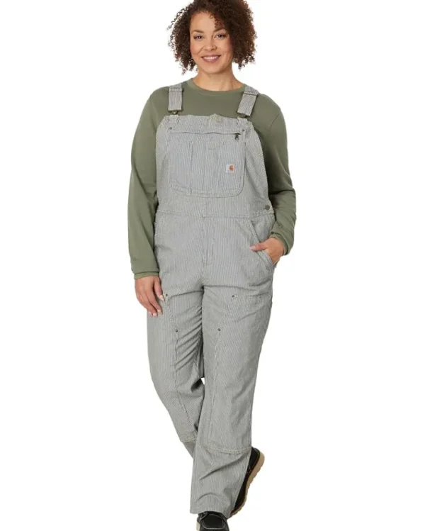 Carhartt Jumpsuits & Rompers<Relaxed Fit Denim Striped Bib Overall Railroad Stripe