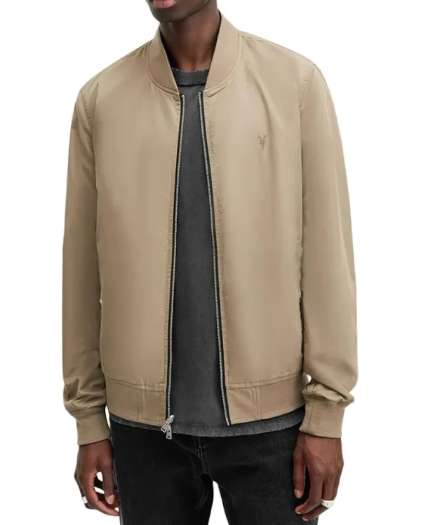 AllSaints Coats & Outerwear<Rev Bassett Bomber Blk/Ash Khaki Brwn