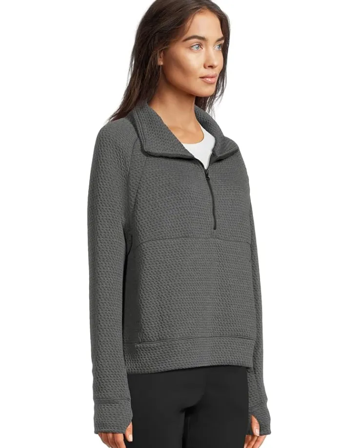 ridgeknit_half_zipper_pul_1.webp L.L.Bean Plus Size<Ridgeknit Half Zipper Pullover Dark Marine Blue