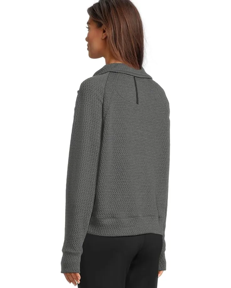 ridgeknit_half_zipper_pul_2.webp L.L.Bean Plus Size<Ridgeknit Half Zipper Pullover Dark Marine Blue