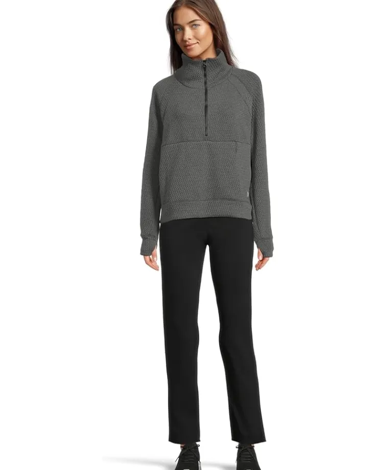 ridgeknit_half_zipper_pul_4.webp L.L.Bean Plus Size<Ridgeknit Half Zipper Pullover Dark Marine Blue