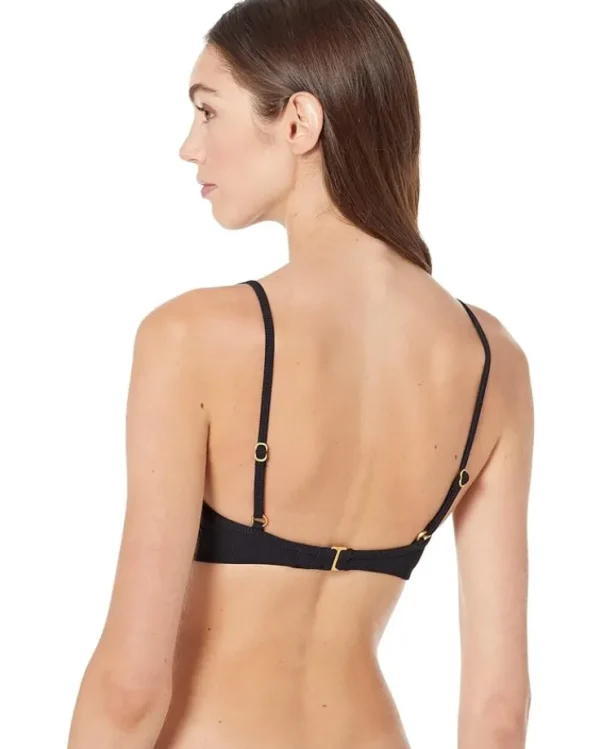 L*Space Swimwear & Cover Ups<Ridin' High Ribbed Helena Top Black